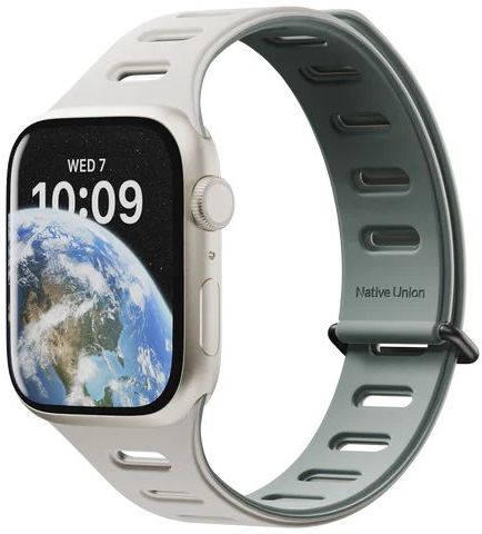 Ремінець для годинника Native Union Active Magnetic Band Slate Green for Apple Watch 49/45/44mm (ACTBAND-AW-L-GRNS)
